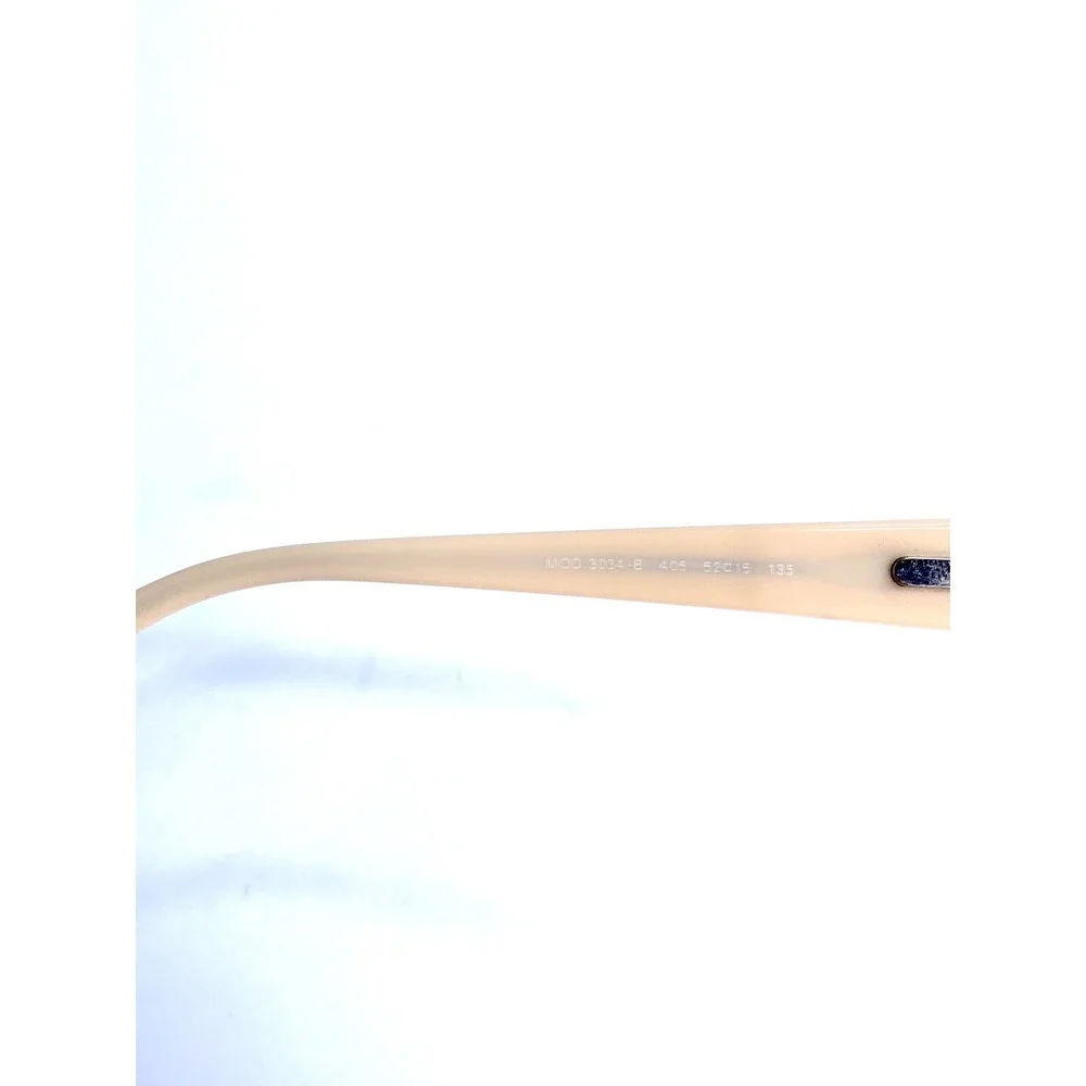 Versace Black Brown Beige Rectangular Eyeglasses Italy MOD 3034B 405 52 15 135